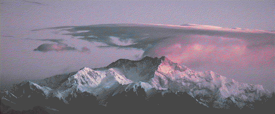 Kanchenjunga South peak at dusk, Sikkim