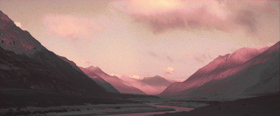 Sunset over Nubra Valley, Ladakh