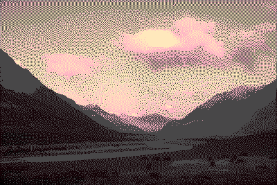 Sunset over Nubra Valley, Ladakh
